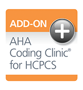 image of AHA Coding Clinic® for HCPCS Add-on