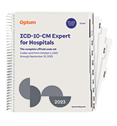image of 2023 ICD-10-CM Expert for Hospitals with Guidelines (Spiral)