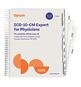 image of 2023 ICD-10-CM Expert for Physicians with Guidelines (Spiral)