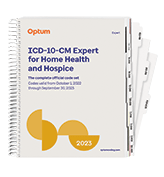 image of  ICD-10-CM Expert for Home Health and Hospice Early Edition (Spiral)