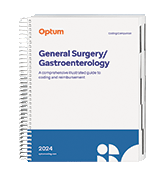 image of 2024 Coding Companion® for General Surgery/Gastroenterology (Spiral)