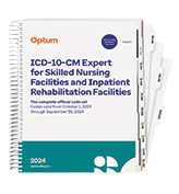 image of 2024 ICD-10-CM Expert for SNF &amp; Inpatient Rehabilitation Facilities with Guidelines (Spiral)
