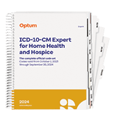 image of  ICD-10-CM Expert for Home Health and Hospice separate Guidelines (Spiral)