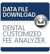 image of  Customized Dental Fee Analyzer Data File (One Specialty)